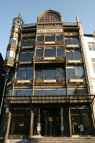 Old England Art Nouveau Building