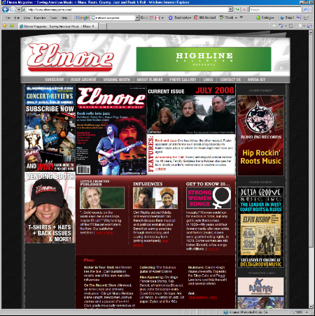 Elmore Magazine Web Site