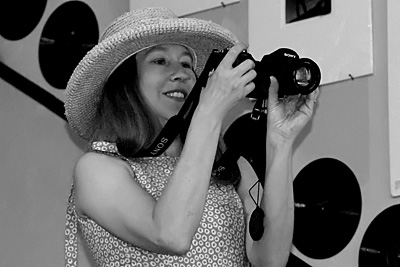 Cynthia with the Sony F-828