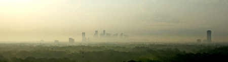 Houston Emerges From The Fog